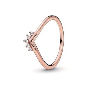 Pandora Rose Wishbone Tiara Ring